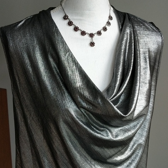 DREW shiny gray gunmetal top shell - Picture 2 of 13